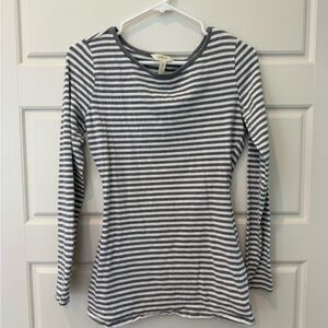 Matilda Jane White and Blue Fitted Long Sleeve Tee